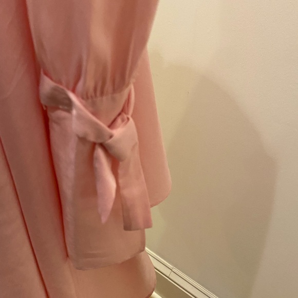 Zara Womens Pink Tunic with High Low Asymmetrical Hemline W Drawstring / S / NWT - Picture 10 of 16